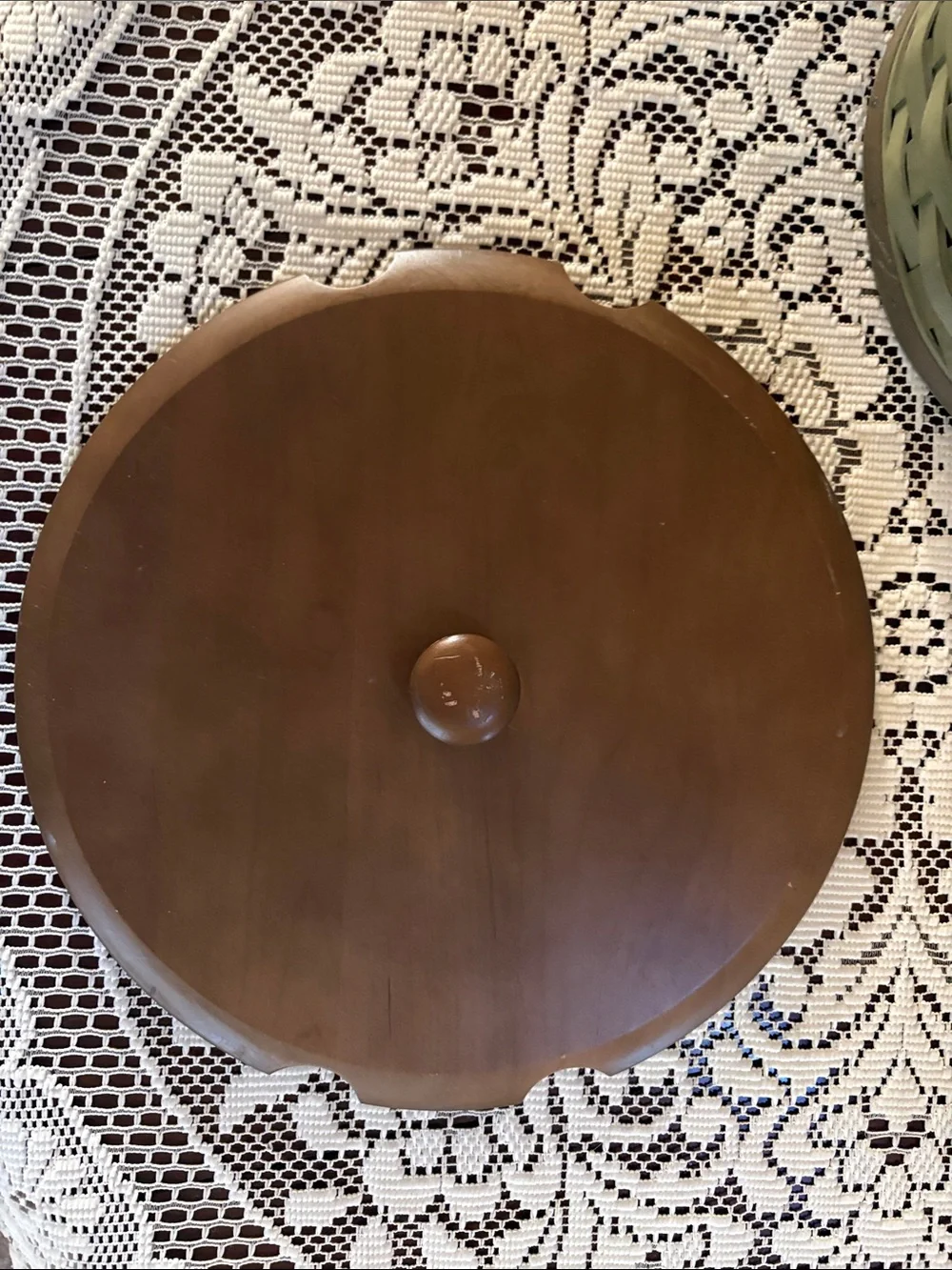 Vintage 2005 Longaberger Green Basket